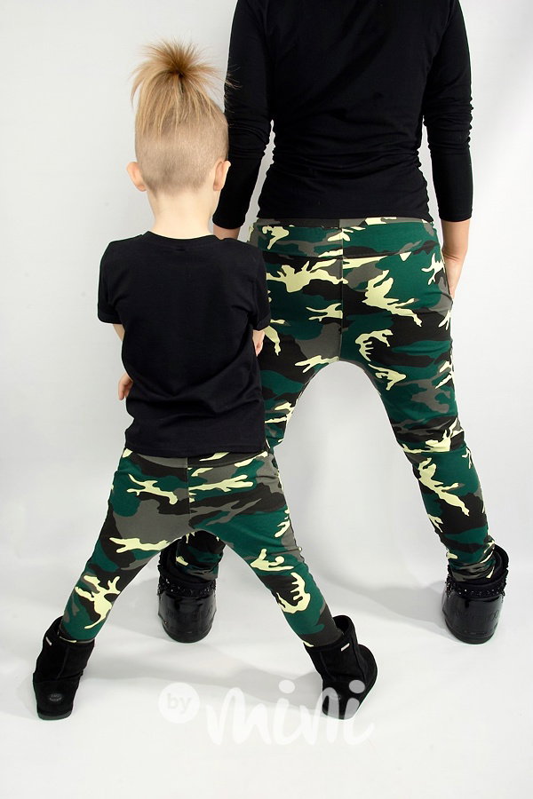 NEW army baggy zip - mini me
