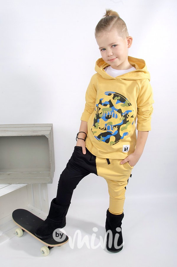 Mommy's boy souprava - yellow/black