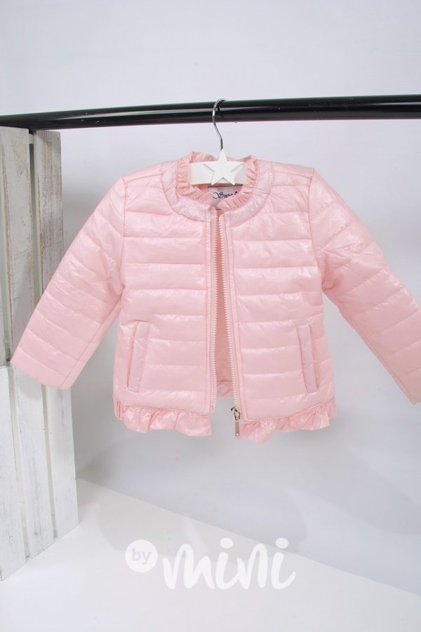 Pink jacket - jarní dívčí bunda