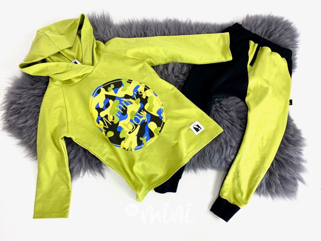 Mommy's boy souprava - lemon/black