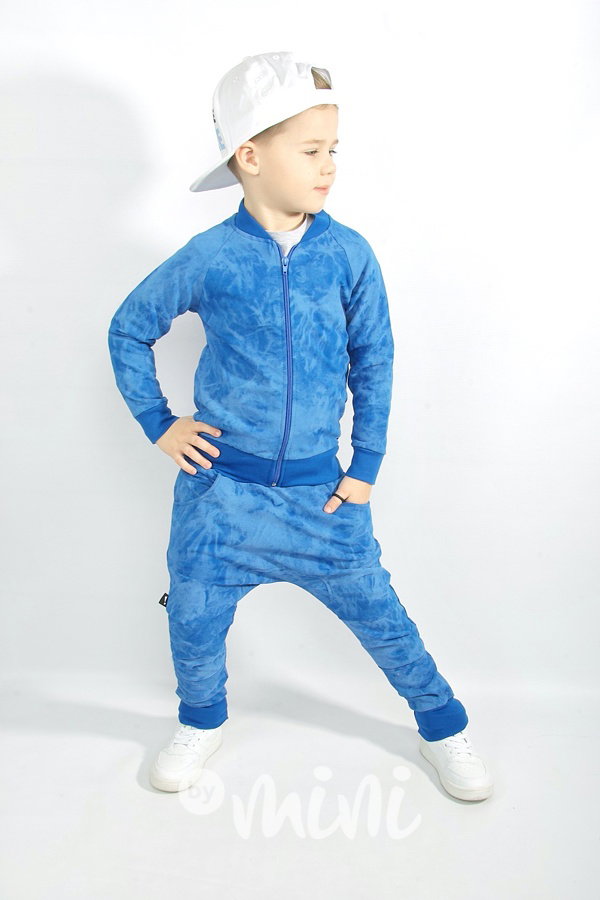 Blue tie dye souprava