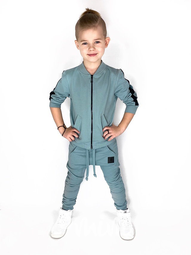 Street rules mikina - cool mint
