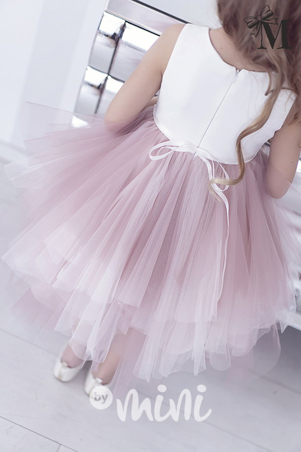 Luxury dress - Laura - dívčí luxusní svatební šaty