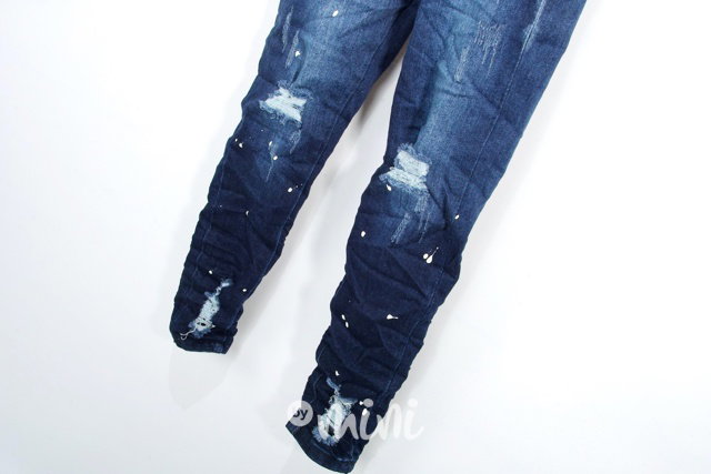 Slim dirty džíny ice blue !TOP!
