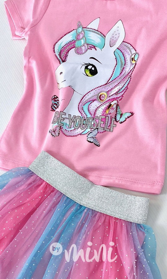 Unicorn set se sukýnkou