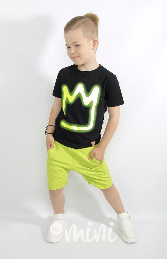 Chlapecké bavlněné triko neon 