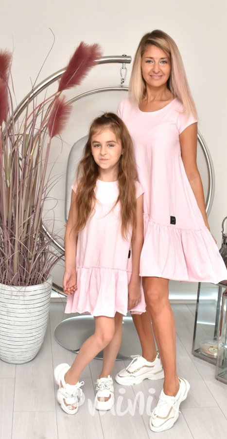 Sweet pink dívčí šaty *TOP*