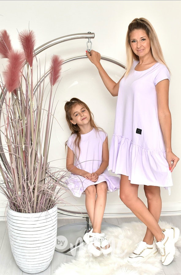 Lila dívčí šaty *TOP*