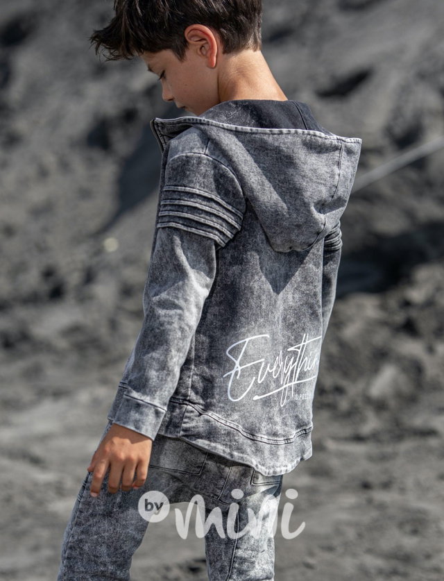 Mikina Everything ice grey *MashMnie*