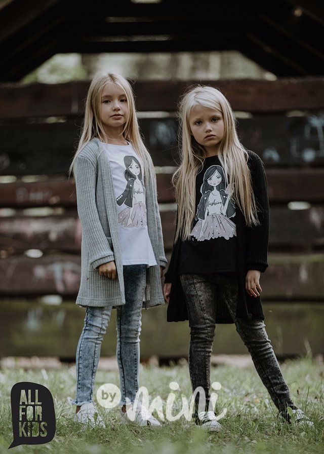 Fashion girl blůzka - černá *by AFK*