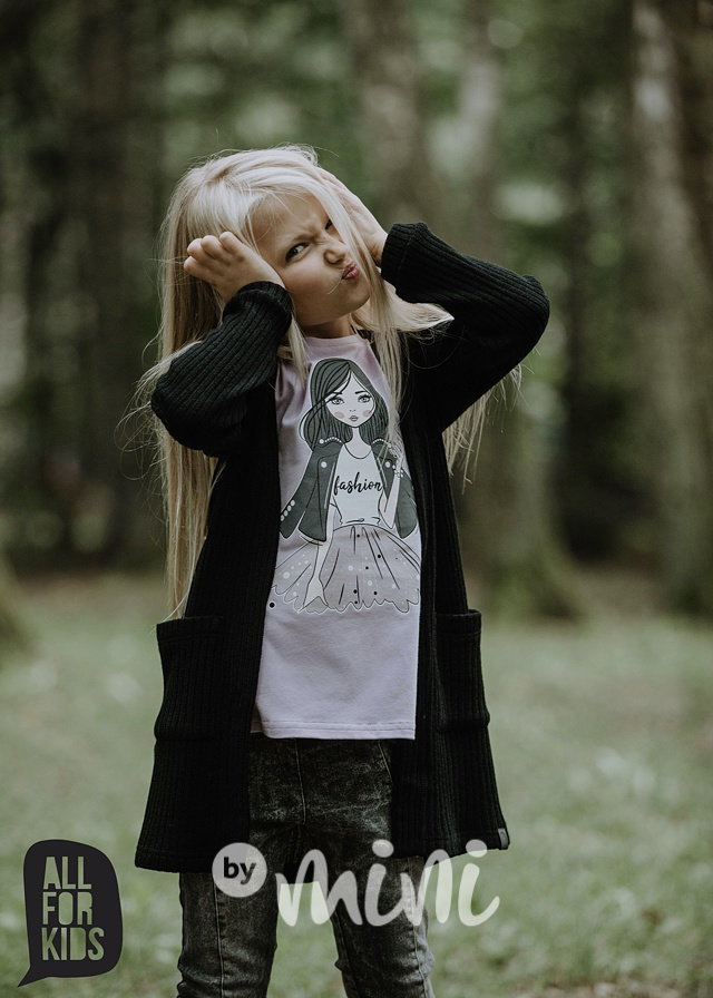 Acid wash black jeansy s prošitím *by AFK*