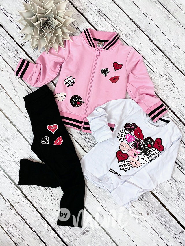 INSTA Queen 3 pcs komplet - pink