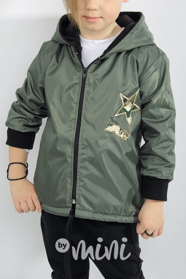 Khaki fleece bunda