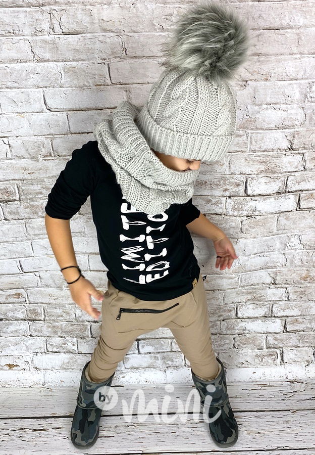 SUPER TERMO kulich + maxi nákrčník Grey Breeze