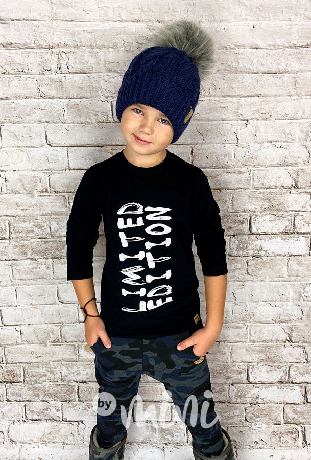 SUPER TERMO kulich + maxi nákrčník jeans BLUE