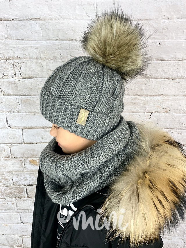 SUPER TERMO kulich + maxi nákrčník GREY