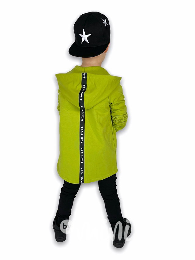 Street boy long mikina - lemon
