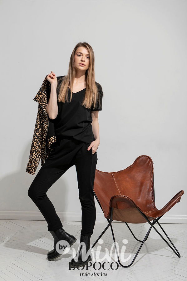 Baggy kalhoty černé #MiniMe