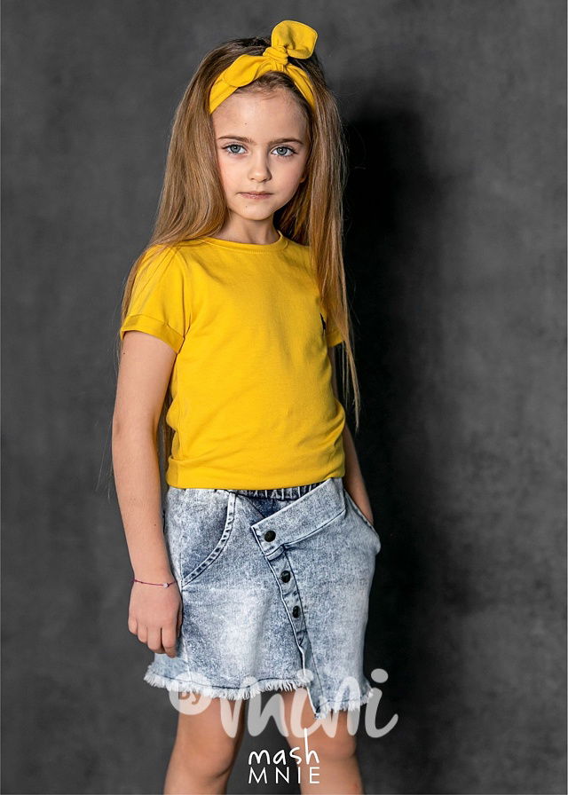 Jeans sukně ice blue *MashMnie*