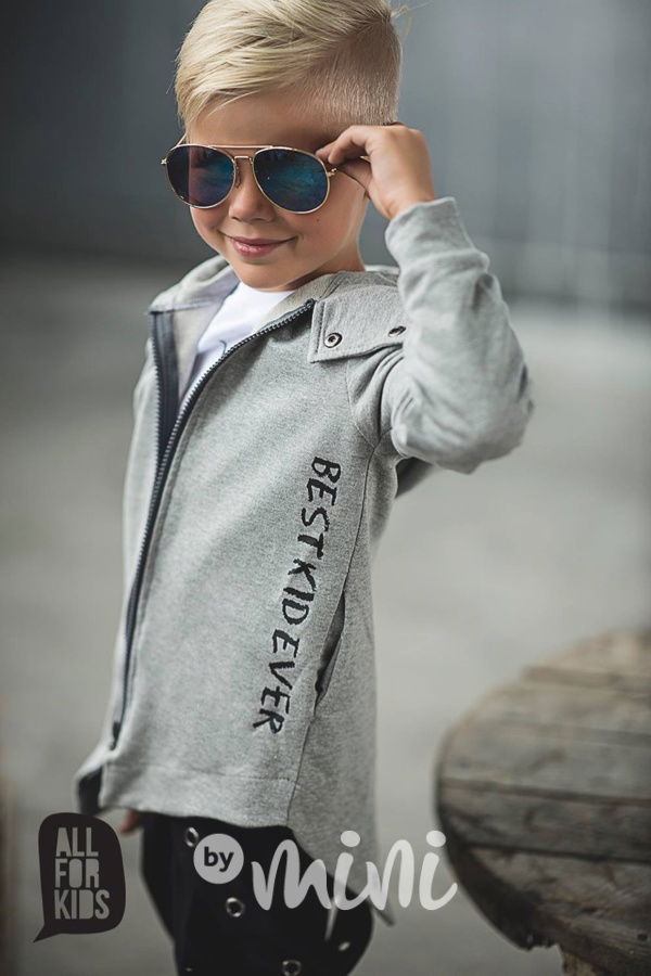 Best kid grey mikina