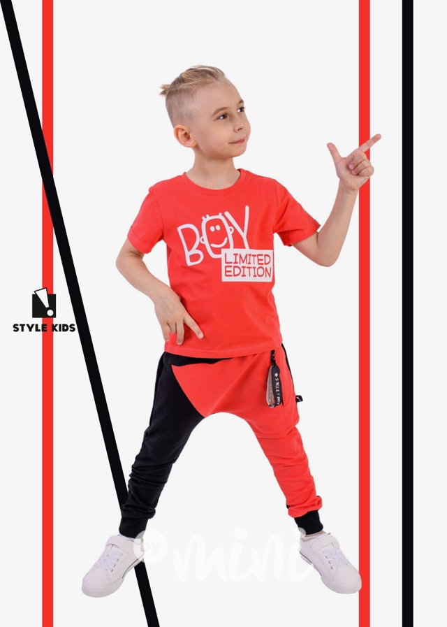 Chlapecké triko BOY červené 