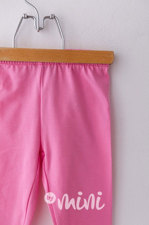 Dětské legíny Lily - barbie pink