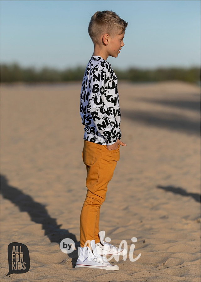 Mustard jogger tepláky