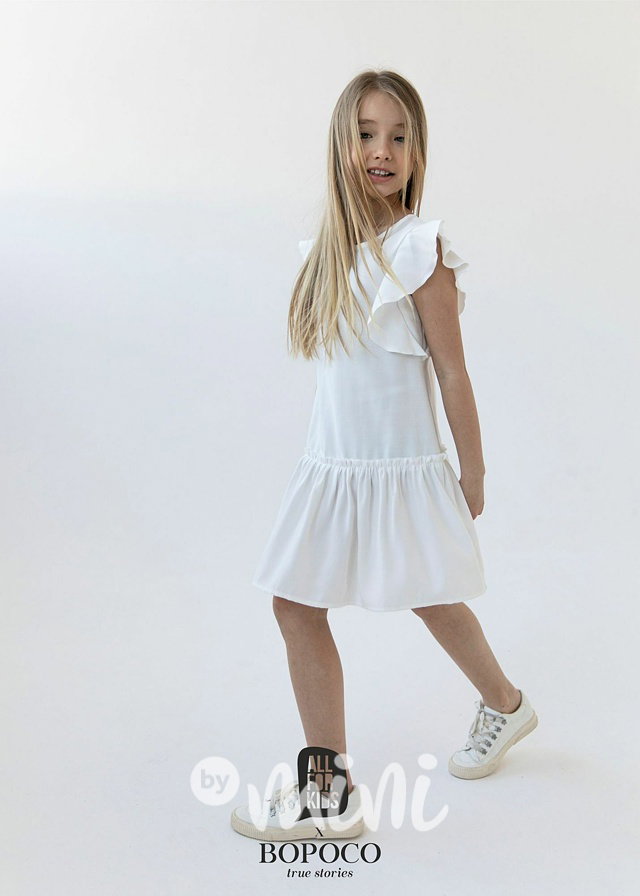Summer holiday šaty white