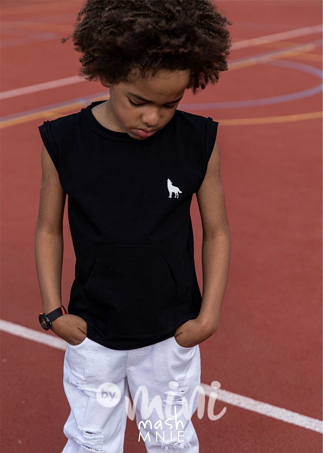 Make art triko černé  *MashMnie*