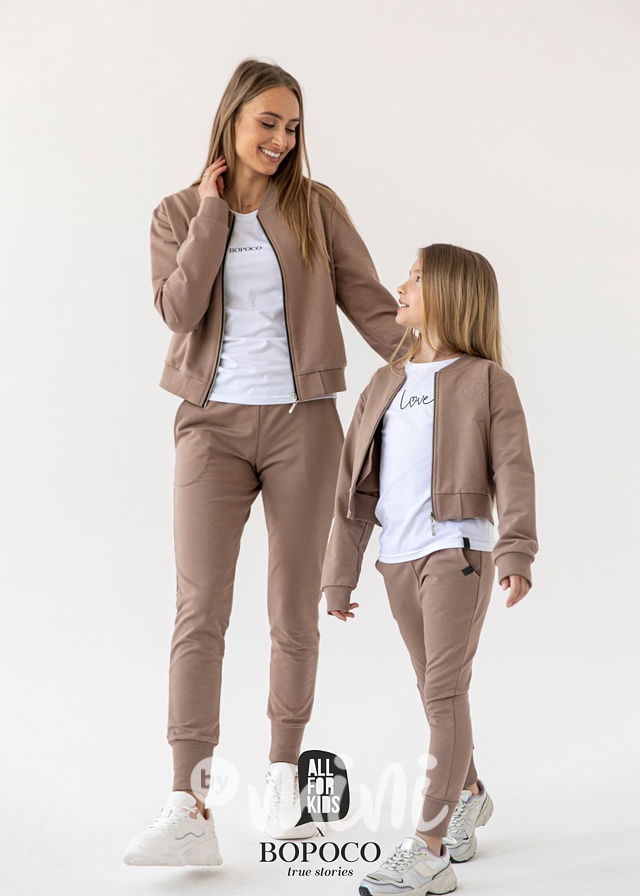 Chocolate loungewear mikina