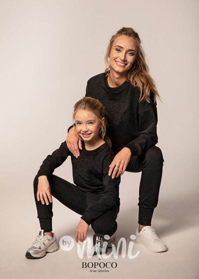 POSITIVE černá mikina *AFK*