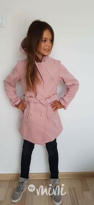 Flaušový kabátek pink new