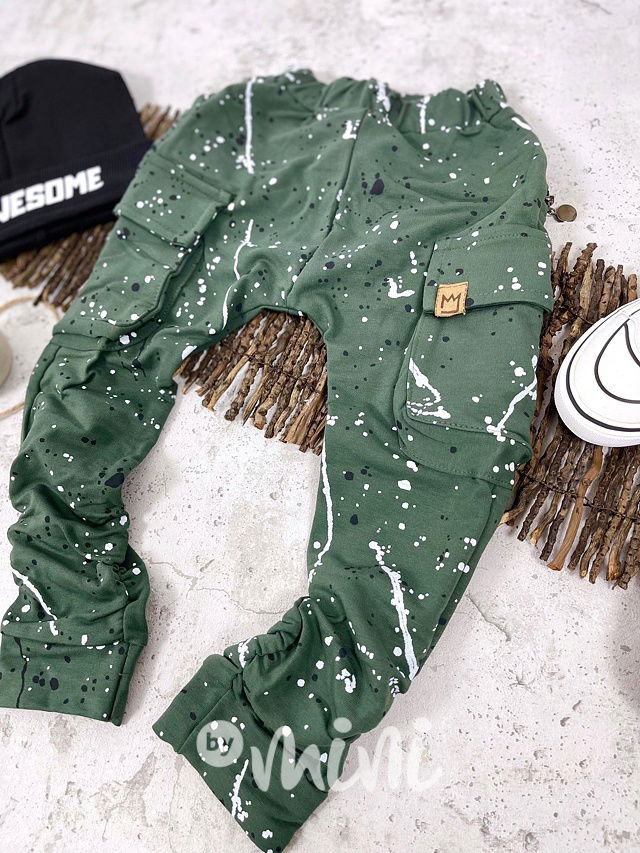 Splash chlapecké baggy kapsáče zip - green tree