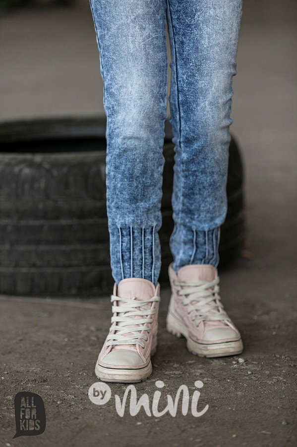Jeans soft kalhoty ice blue