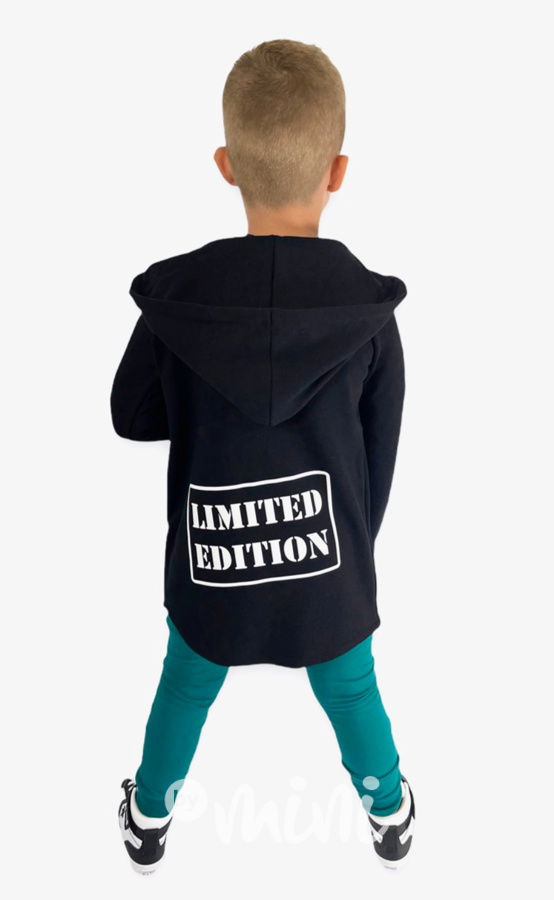 LIMITED EDITION long mikina - černá