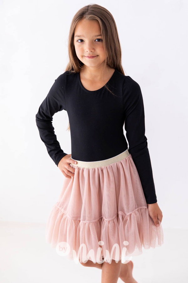 Pudder & Gold maxi tutu sukně Lily Grey