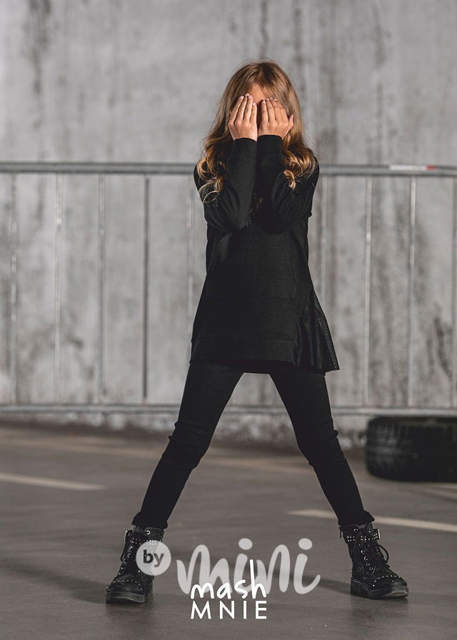 Hoodie s tylem black *MashMnie*