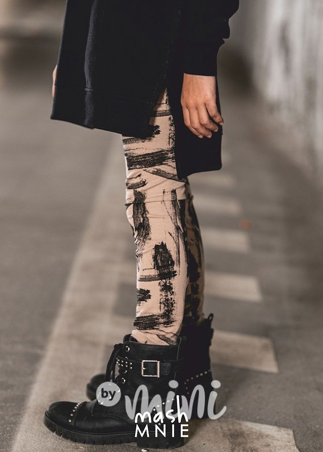 Mikinová tunika černá *MashMnie*