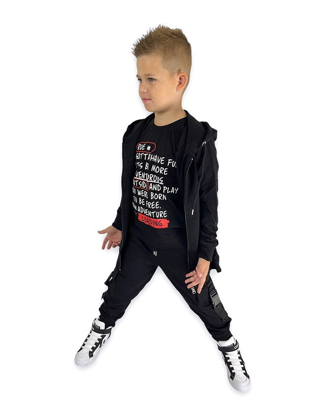 LOADING 3-dílný komplet black