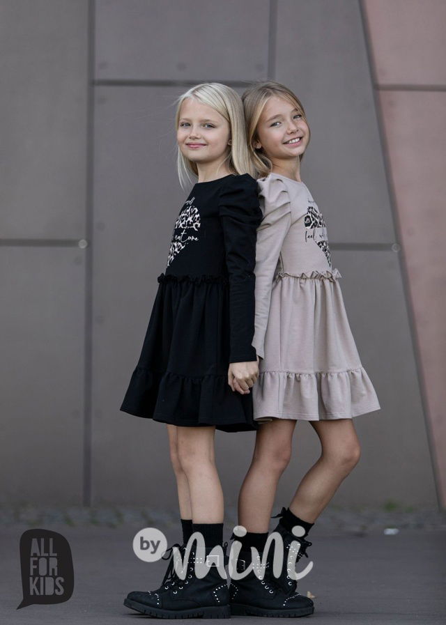 WILD heart šaty béžové