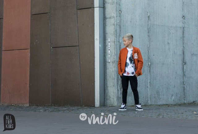 DISCOVER bomber mikina terracota