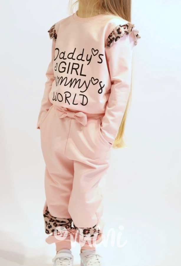 DADDY's girl 3-dílná souprava pink