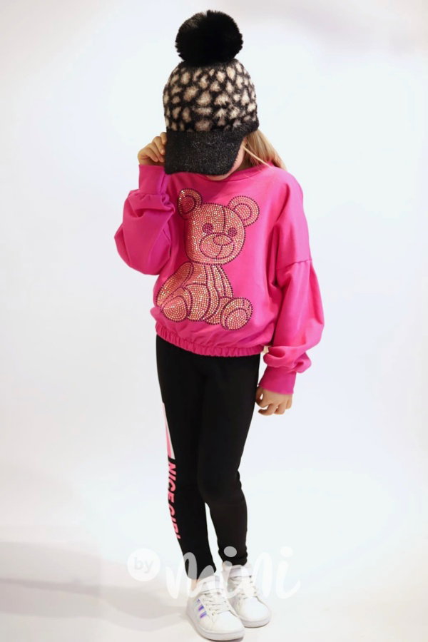 BEAR trendy mikina s kamínky