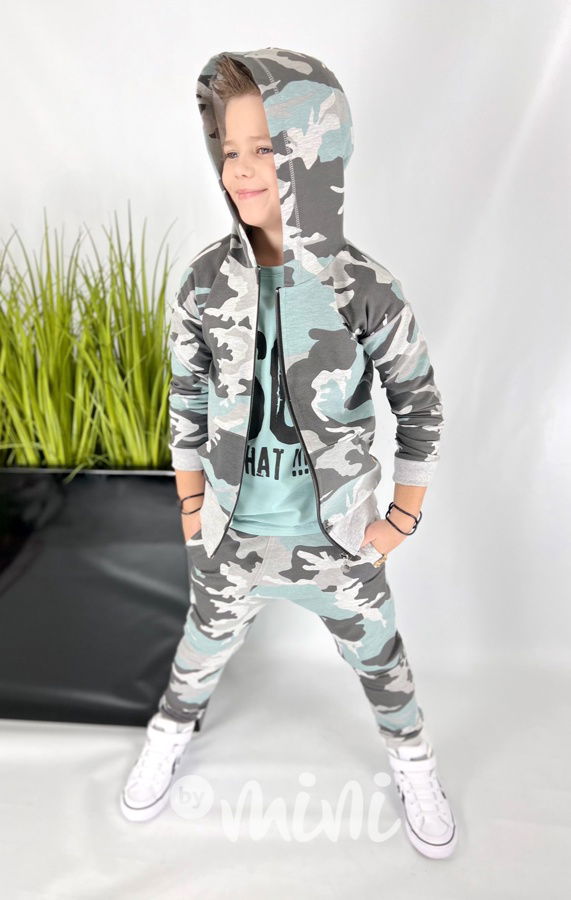 Mint army baggy tepláky