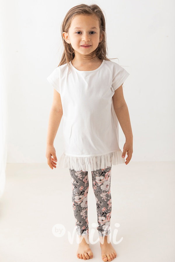 Lily tunika s tylem - off white