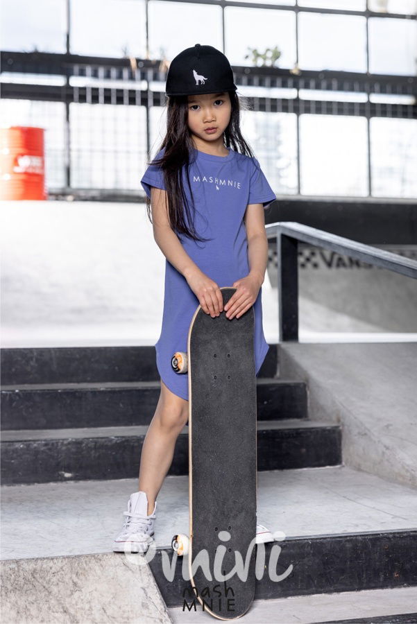 Mash Mnie sporty long šaty lila