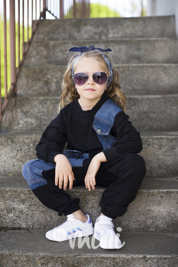 GLAMOUR souprava black&jeans