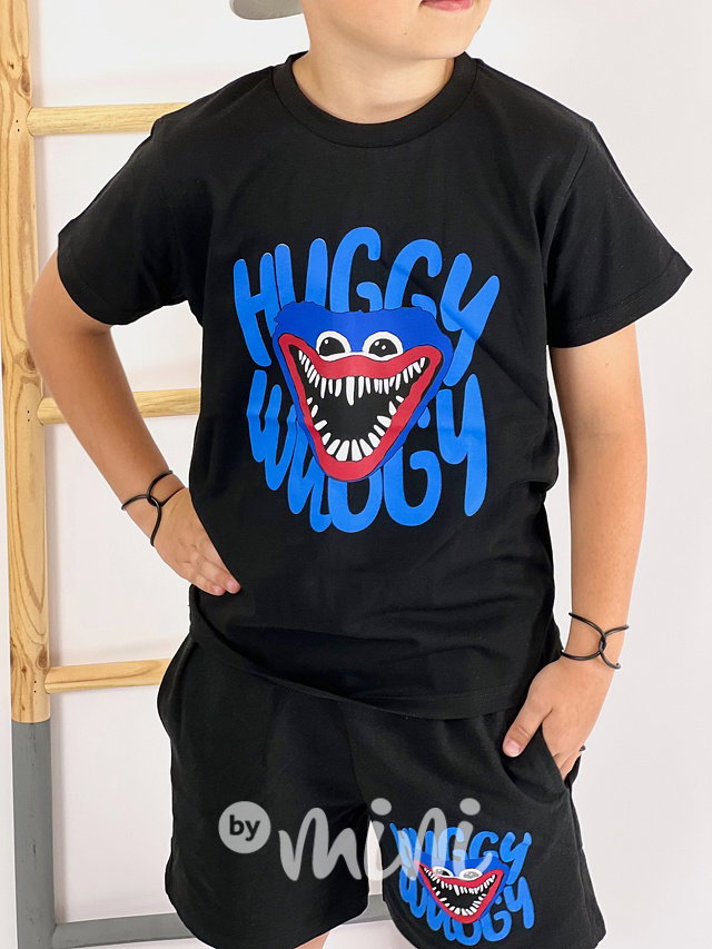 Huggy Wuggy triko černé