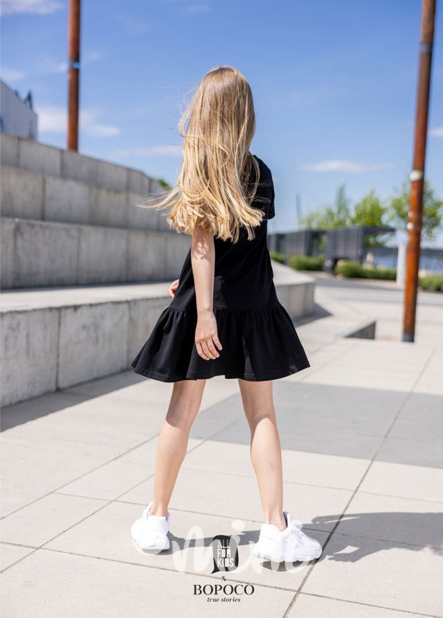 Letní šaty Mini me black