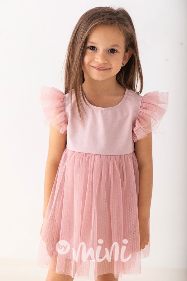 Slavnostní šaty tmavě růžové *Lily Grey*